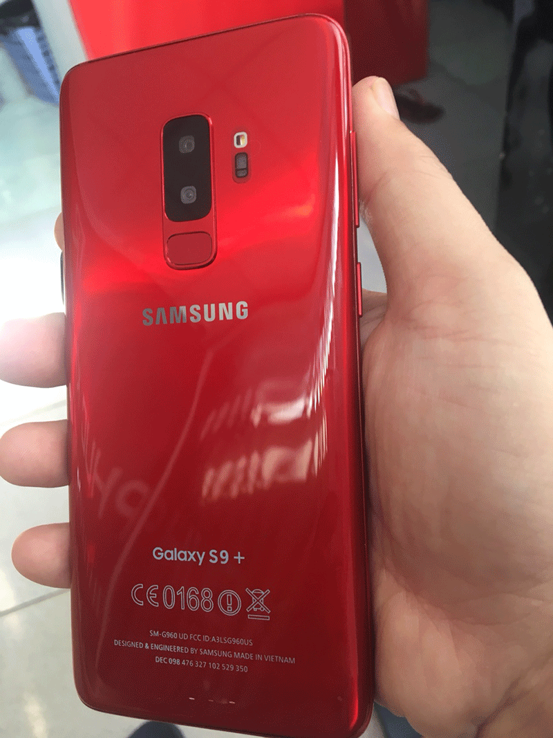 Samsung s9 plus singapore đỏ